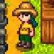 A Stardew Valley character